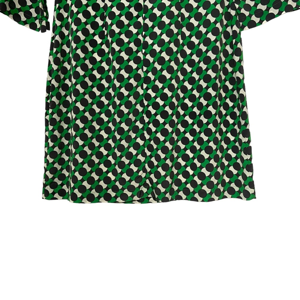 Shift Dress Womens Old Navy Polka Dot Dress Green - Picture 11 of 16